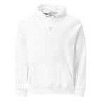 Leonardo da Vinci hoodie White színben, elölnézet – tiszta előrész, raglán ujj