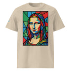 Mona Lisa unisex póló Desert Dust színben – 180 g/m² organikus pamut, unisex fazon