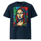 Mona Lisa unisex póló French Navy színben – 180 g/m² organikus pamut, unisex fazon