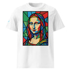 Mona Lisa unisex póló White színben – 180 g/m² organikus pamut, unisex fazon