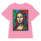 Mona Lisa női póló Bubble Pink színben – 100% organikus pamut, karcsúsított szabás
