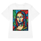 Mona Lisa női póló White színben – 100% organikus pamut, karcsúsított szabás